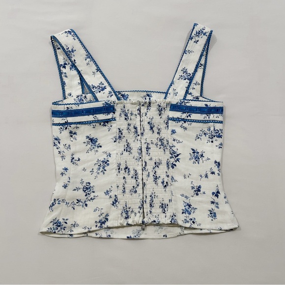 Reformation Eloise Linen Top - Picture 2 of 3